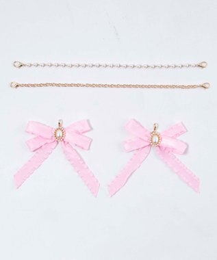  【痛バ＆推し活グッズ】きらめきDIYパールリボンセットL