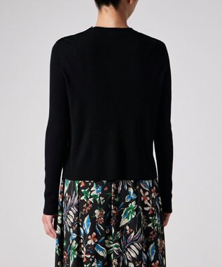 Paul Smith Number Floral プルオーバー コンビ ニット ブラック