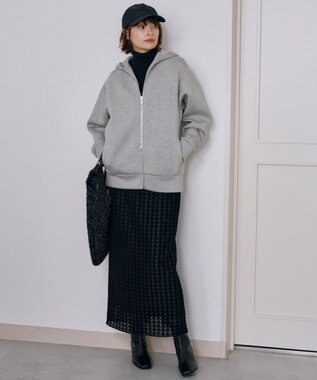 ICB 【CLASSY.1月号掲載】スクエアトゥ ショートブーツ 合皮ブラック系