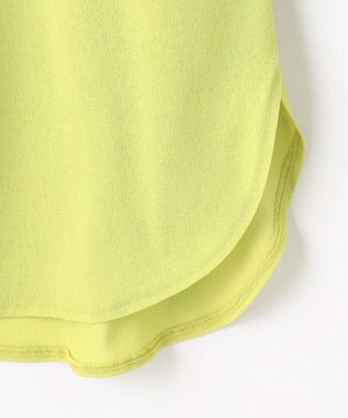 ANY シア―ラウンドネックTシャツ アップルグリーン