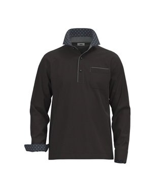 JOSEPH ABBOUD ウィンターダディポロシャツ　（小紋柄）