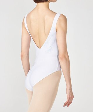 Chacott ノースリーブレオタード ホワイトＰＴ