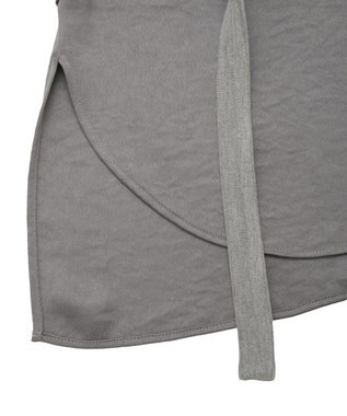 YECCA VECCA 素材MIXレイヤード起毛プルオーバー Gray