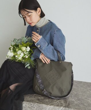 russet 《19か月連続！ブランド月間ランキング1位》スリム2WAYトートバッグ <コーデュラナイロン>(CE-1404-WEB) Gray