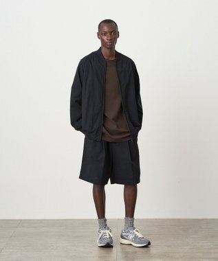 ATON STRETCH WOOLY NYLON | フライトジャケット - UNISEX BLACK