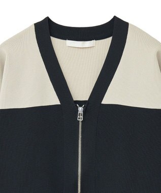 Green Parks ・ｆｕｒｒｙ　ｒａｔｅ　かる～いニットＺＩＰブル Black