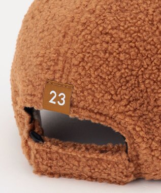 23区GOLF 【WOMEN】ボア キャップ キャメル系