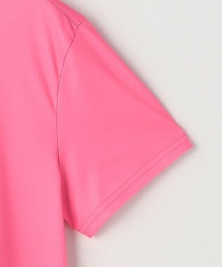 PW CIRCULUS 【WOMEN】SEA TURTLE メッシュコンビモックネックT ゴルフウェア レディース ピンク系