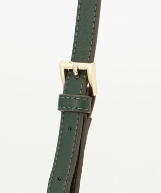 23区 【CLASSY.1月号掲載】スクエアキー ミニ ショルダーバッグ ダークグリーン系