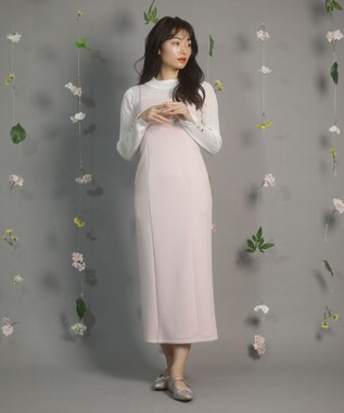 Green Parks ｄａｚｚｌｉｎ　ＳＥＴ２点パーカー＋キャミワンピース Pink