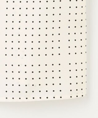 J.PRESS LADIES S 【洗える】ブロックドットプリント バンドカラー ブラウス ホワイト系5