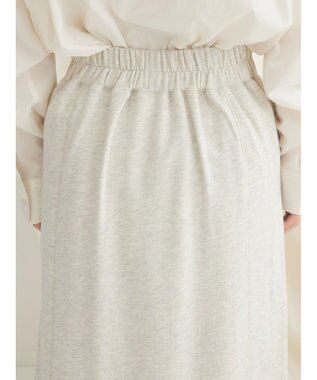 CRAFT STANDARD BOUTIQUE カットオフＡライン裏毛スカート Oatmeal