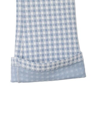 earth music&ecology チェックフレアイージーパンツ Sax