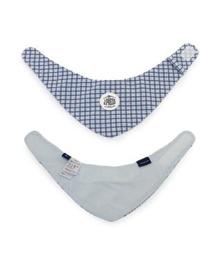 PET PARADISE J.PRESS クールバンダナ 小型犬 ホワイト×ネイビー