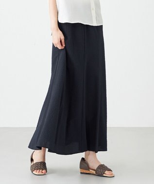 SHARE PARK LADIES サッカーフレアスカート ネイビー系