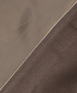 J.PRESS YORK STREET 【WOMEN】2WAY メルトン ショートコート ブラウン系