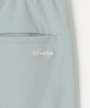 23区GOLF カラー追加！【23Fondation/WOMEN】メリルハイテンション テーパードパンツ グリーン系
