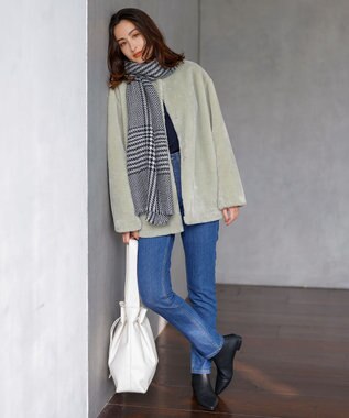 23区 【CLASSY.1月号掲載】23区DENIM スキニー パンツ ミッドブルー系