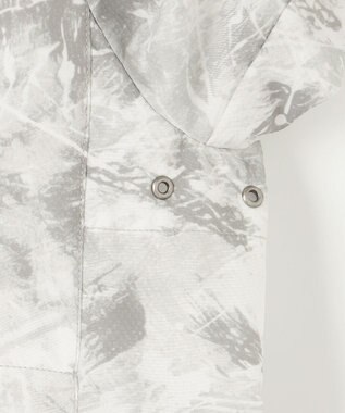 JOSEPH ABBOUD MOUNTAIN 【ストレッチ/軽量/ECO撥水/ポケッタブル】エンボスストレッチ パーカー ライトグレー系5