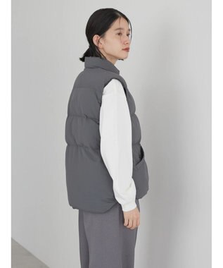 AMERICAN HOLIC キルポカリバーシブルショートベスト Charcoal Gray