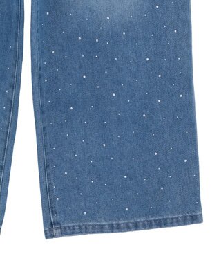 Green Parks ・ＥＬＥＮＣＡＲＥ　ＤＵＥ　ラインストーンデニム Light Indigo