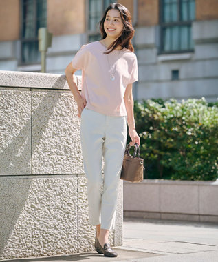 J.PRESS LADIES シェルネックレス オフ系