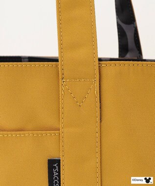 Y'SACCS 【Disney Collection】シルエットプリントトートバッグ　Mサイズ マスタード