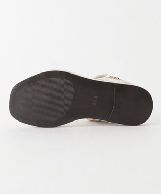 23区 【WEB限定】ストラップ スポーツ サンダル ホワイト系