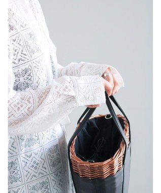 Te chichi レースシャツワンピース オフホワイト