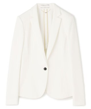 BEIGE， 【洗える】LUIZA / テーラードジャケット White