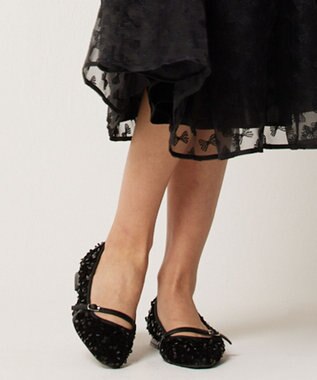 TOCCA SPANGLE PUMPS パンプス ブラック系