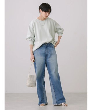 AMERICAN HOLIC ポンチバックドレープラグランプルオーバー Mint