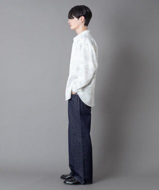 WEGO パターンルーズシャツ（LS） 柄3