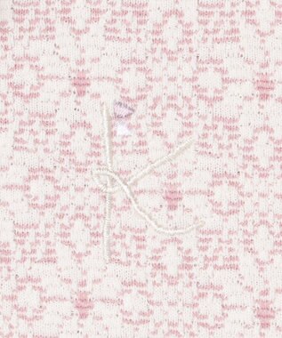 組曲 KIDS 【150-160㎝】 フロストフラワージャガード トレーナー ラベンダー