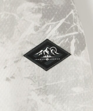 JOSEPH ABBOUD MOUNTAIN 【ストレッチ/軽量/ECO撥水/ポケッタブル】エンボスストレッチ パーカー ライトグレー系5