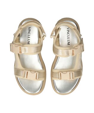 Bridget Birkin 【VINCULUM】厚底スポーツサンダル ベージュコンビ