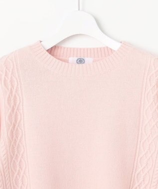 J.PRESS LADIES L 【WEB限定カラーあり】CAT クルーネック ニット 【WEB限定カラー】ピンク系