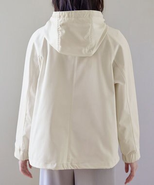 Tiaclasse 【テフロン加工・撥水・花粉ガード】マウンテンパーカー アイボリー