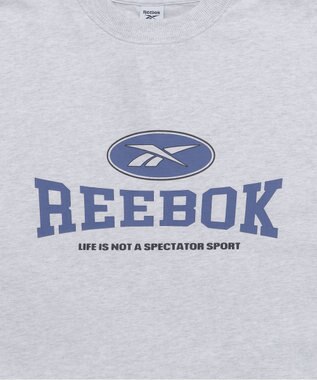 WEGO 【ユニセックス着用ITEM】別注ReebokグラフィックT（SS） アッシュグレー