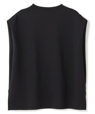 UNFILO BEAUTY FORM JERSEY Light キーネックトップス ブラック