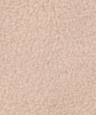 GRACE CONTINENTAL ノーカラーボアムートンコート ベージュ