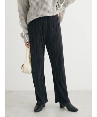 Green Parks ・ＳＵＧＡＲ　ＳＰＯＯＮ　プリーツパンツ Black