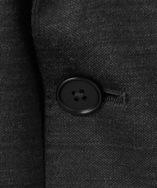 GOTAIRIKU セットアップ対応【洗える/ストレッチ/シワになりにくい】ウォッシャブルジャージー セットアップジャケット グレー系