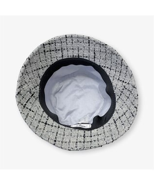 林八百吉商店 un chapeau  ツイードダウンハット グレー