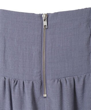 Green Parks ・ELENCARE DUE リネンライクティアードスカート Blue