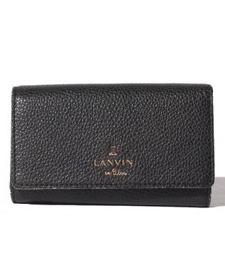 LANVIN en Bleu メラニー キーリング付きキーケース ブラック