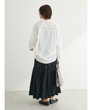 Green Parks イージーケア　ゆったりシャツ Off White