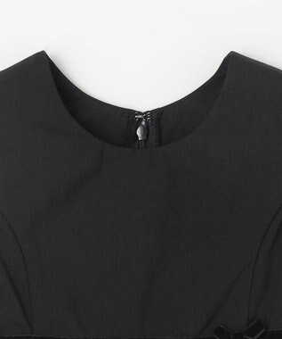 ANY KIDS モノトーン音符ジャンパースカート ブラック