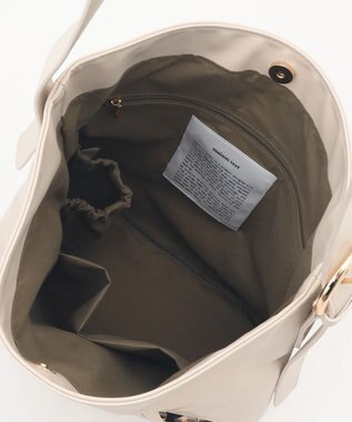 LA BAGAGERIE 【maison vert】 【タテ型ワンハンドル2WAY】ワンハンドル2WAYショルダー アイボリー