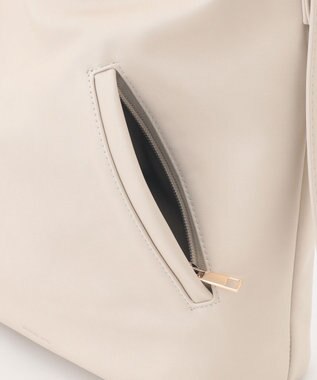 LA BAGAGERIE 【maison vert】 【タテ型ワンハンドル2WAY】ワンハンドル2WAYショルダー アイボリー